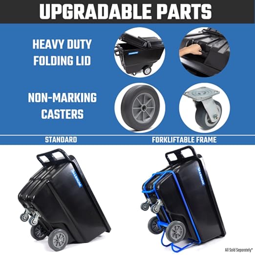 Magnum Tilt Truck, 1/2 Cu. Yd. Capacity Dump Cart - Image 5