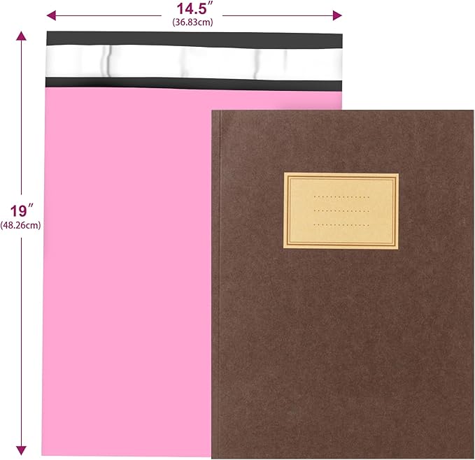 Poly Mailers 14.5x19, Large Shipping Bags 100 Pack, Poly Bags - Image 2
