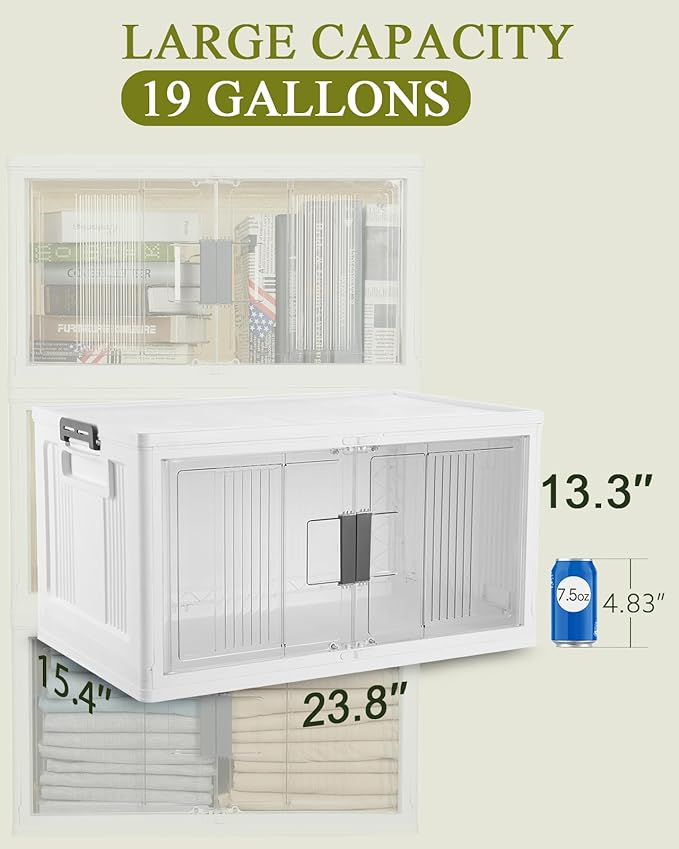 OlarHike 76QT Lockable Storage Bins - Image 7