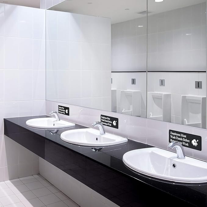 ASSURED SIGNS Employees Must Wash Hands Sign - Image 6