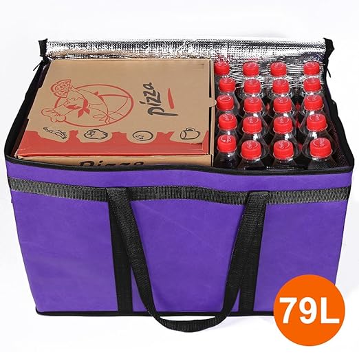 Bodaon 5-Pack Cooler Insulated Food Delivery Bag, Rideshare Delivery Bag - Image 4