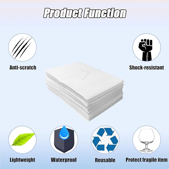 6''x8''Small Foam Pouches, Packing Supplies - Image 4