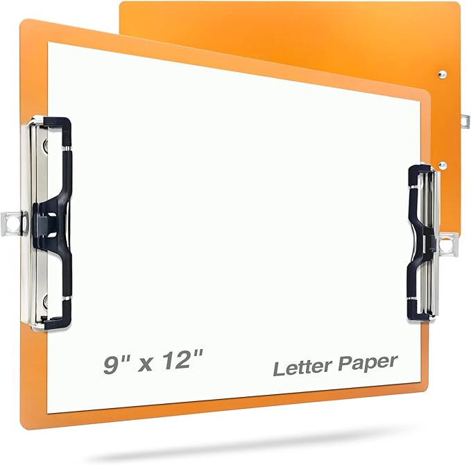 Aluminum Metal Clipboard Sturdy Stainless Hangable by Liushun