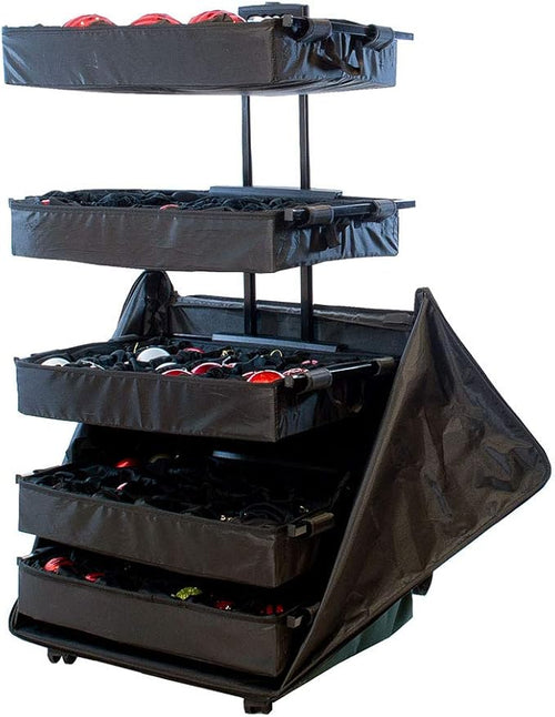 - Adjustable Organizer Holds 120 Ornaments up to 4 Inches Tall by Nearly Any by TreeKeeperBags