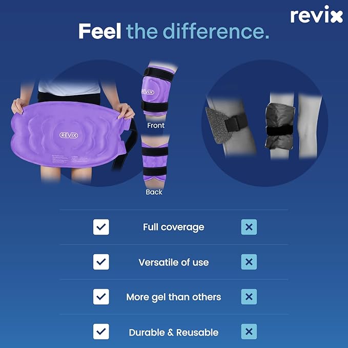 REVIX 20" XXXL Ice Pack for Knee Discomfort and Fatigue, Reusable Extra Large - Image 7