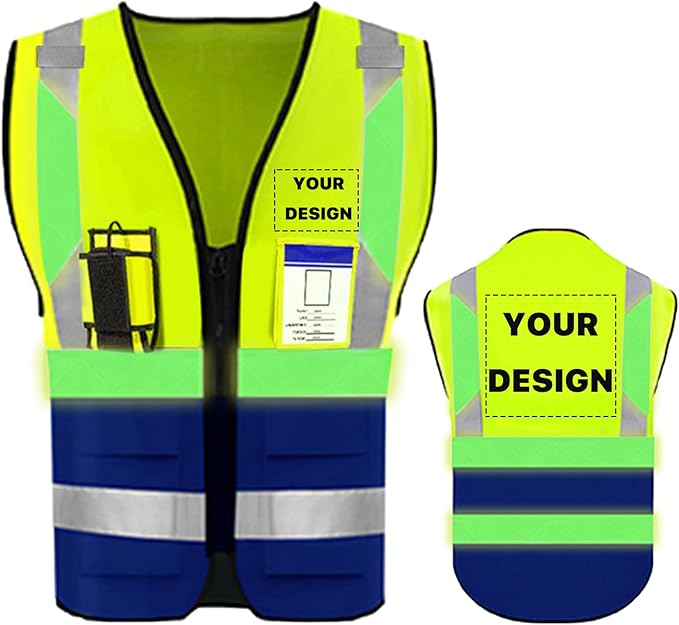 YOWESHOP High Reflective Visibility Safety Vest by YOWESHOP