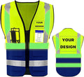 YOWESHOP High Reflective Visibility Safety Vest by YOWESHOP