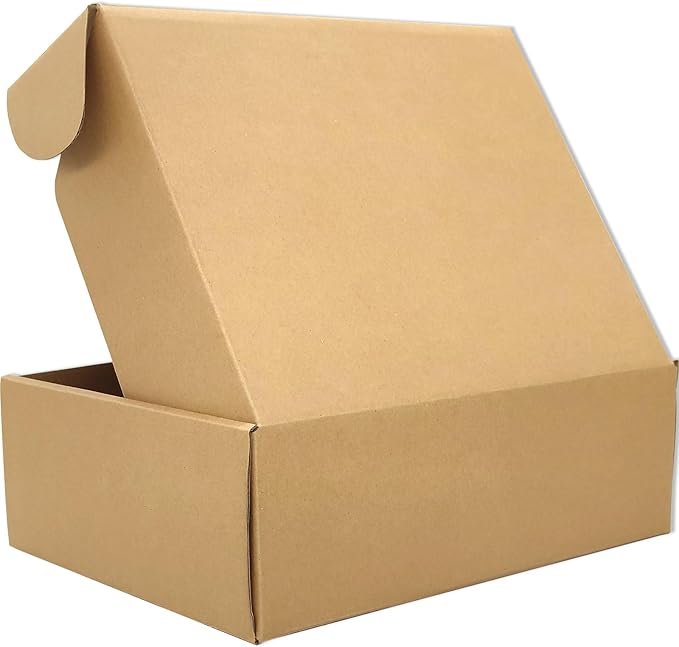 Brown Shipping Boxes for Small Business Pack of 20-12x9x4 inches Cardboard - Image 4