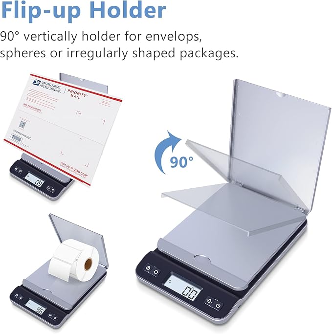 QP Shipping Scale, 86lb/0.1oz High Accuracy Digital Postal Scale - Image 2