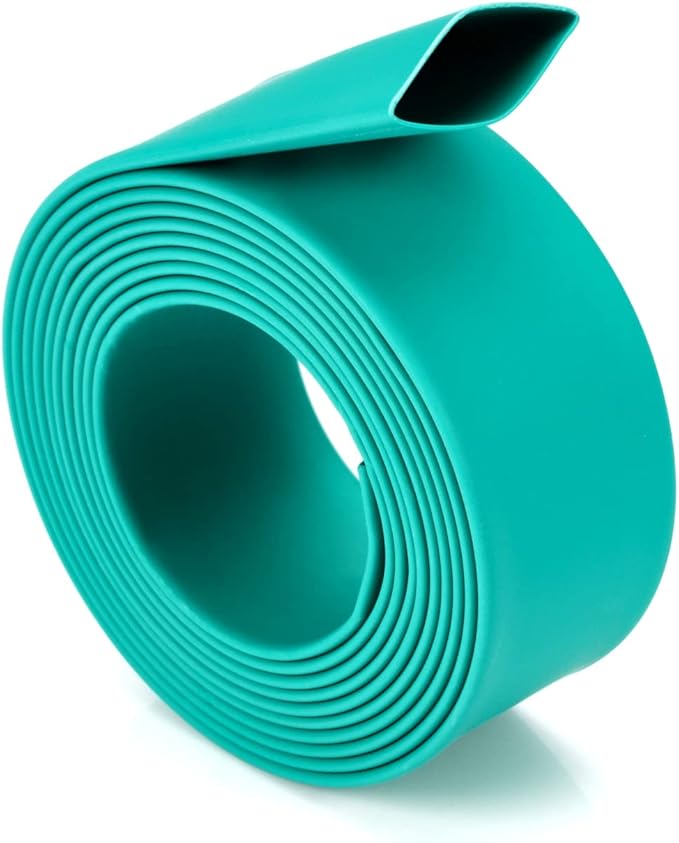 Chanzon 2:1 Ratio 3/8" Heat Shrink Tubing 3.3Ft Roll Green Polyolefin Sleeving by Chanzon