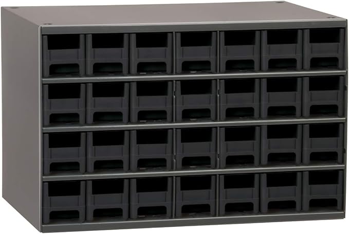 Akro-Mils Steel Garage Storage Cabinet, Small Parts Organizer Metal Cabinet by Akro-Mils