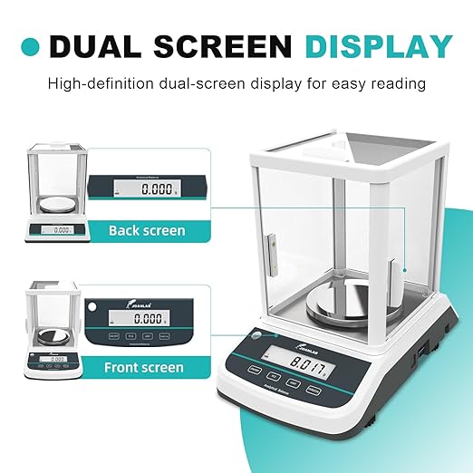 JOANLAB Analytical Balance 500g x 1mg Scale High Precision 0.001g Accuracy - Image 5