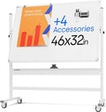 Rolling Dry Erase Board 46 x 32 by KAMELLEO