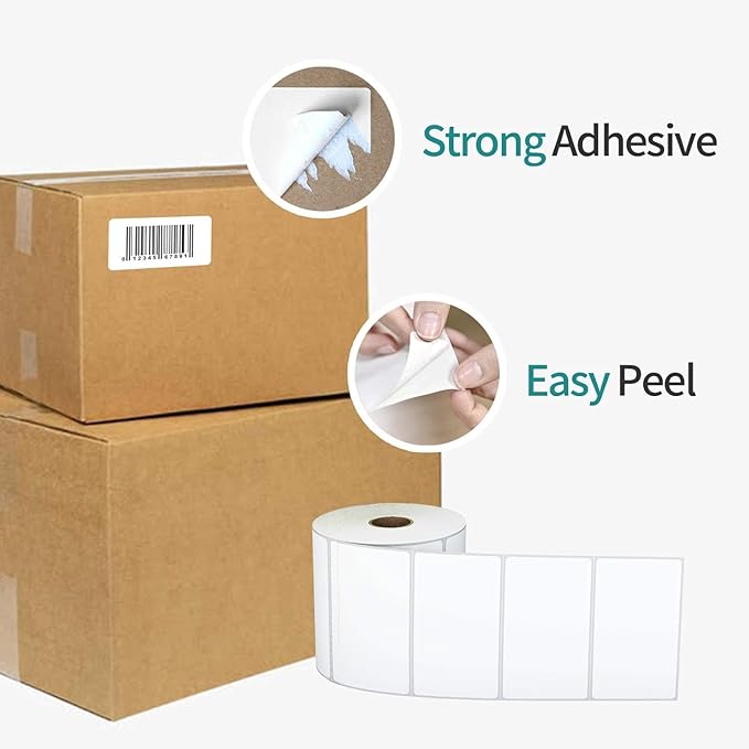 3"x2" 3-Proof Direct Thermal Barcode Shipping Labels - Image 4