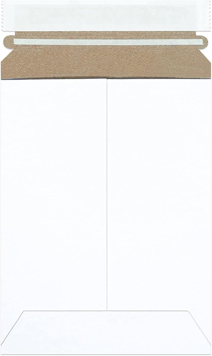 BOX USA StayFlat Envelope 6"L x 8"W 100-Pack by BOXUSA