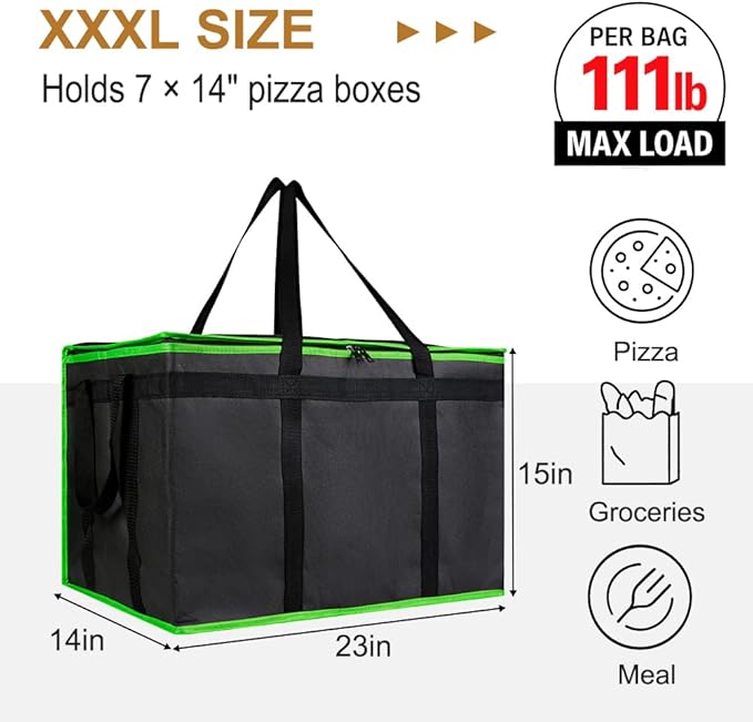 XXXL Insulated Food Delivery Bag - Image 2