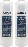 ADHES Heavy Duty Shrink Wrap Roll, 18 Inch x 1500 Feet, 80 Gauge Industrial by ADHESTAPEPERSUITOFPERFECTION