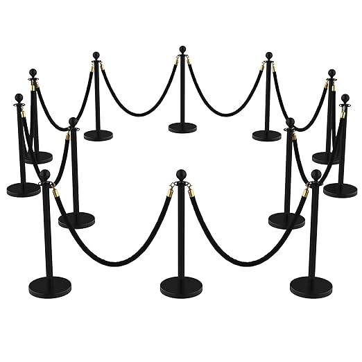 12Pcs Stainless Steel Stanchion Posts - Image 2