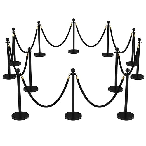 12Pcs Stainless Steel Stanchion Posts - Image 2