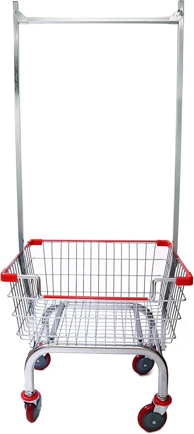 Laundry Cart Chrome Coated by Unknown