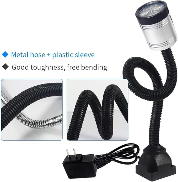Flexible Work Light, Led Machine Light, Led Flexible Gooseneck Light 900 Lumens - Image 4