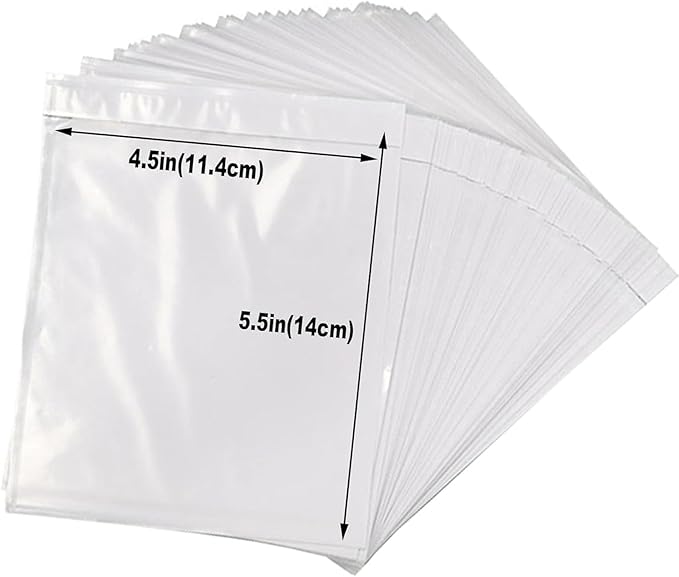 4.5x5.5 Packing List Mailing Envelopes Shipping Envelopes Packing List Clear - Image 2