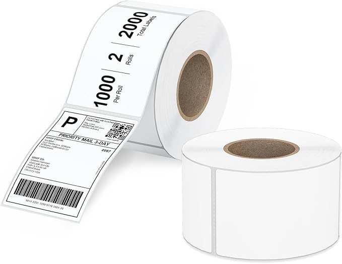 4"x 6" Multipurpose Direct Thermal Labels 3" Core Compatible by Anylabel