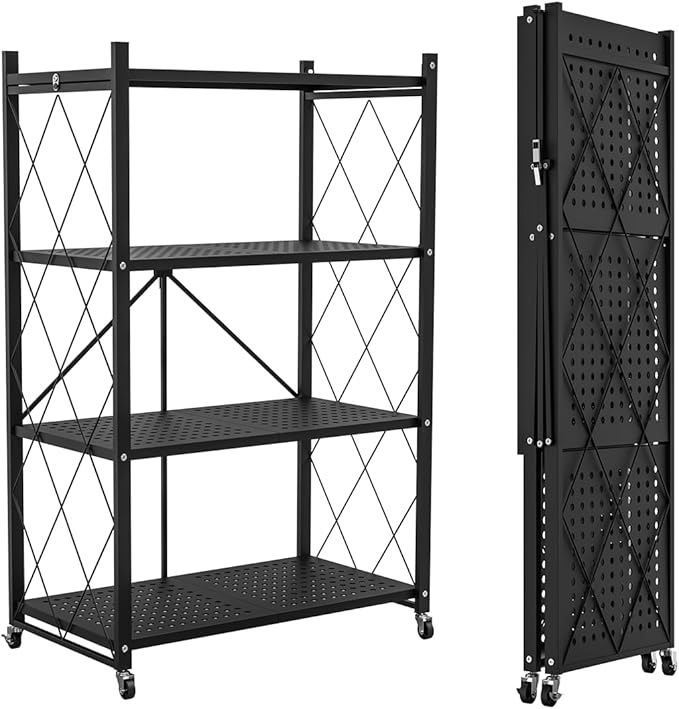 Lifetime Home 4-Tier Foldable Storage Shelf by BestSellingProducts