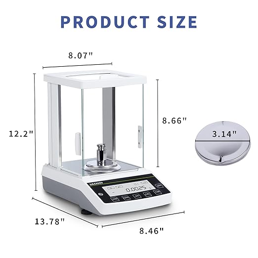 Analytical Balance 0.0001g*120g Laboratory Scale 0.1mg Accuracy High Precision - Image 5