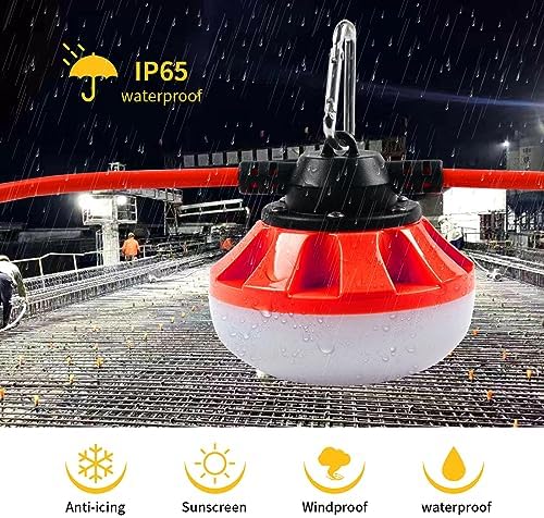 LED Construction Light, Christmas String Lights,200FT,2Prong - Image 5