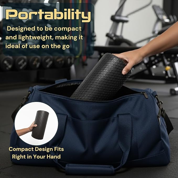 Fitizen Foam Roller – Muscle Massage Rehab Stiff Back Pain Physical Therapy - Image 6