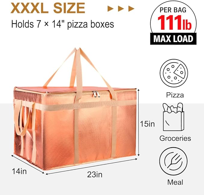 XXXL Insulated Food Delivery Bag - Image 2
