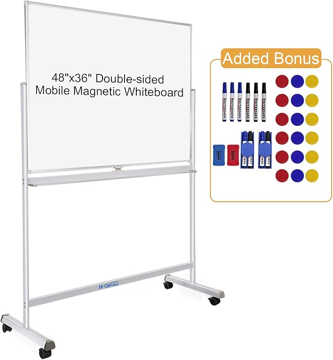 H-Qprobd Rolling Whiteboard by H-Qprobd