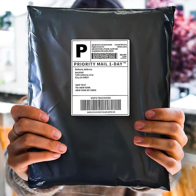 POLYSELLS 1000 pcs 10x13 Inches Black Poly Mailers Shipping Envelopes, Strong - Image 6