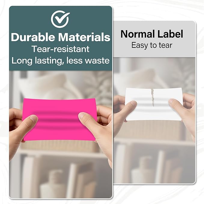 500 Pcs Large Moving Labels for Boxes 3 ×5 Inch Vinyl Self Adhesive Rectangle - Image 7