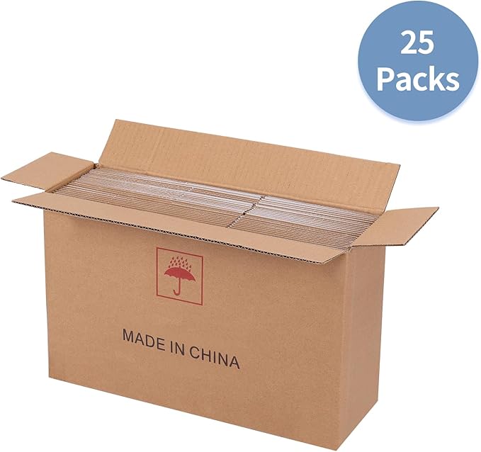 Hoikwo 8x5x3 Shipping Boxes Set of 25 - Image 6