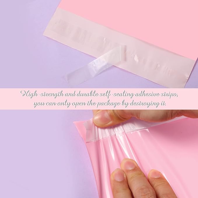 Outus 120 Pcs Poly Mailer Envelope 4 Sizes Shipping Bags Self Adhesive Clasp - Image 6