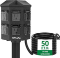 TiFFCOFiO Outdoor Power Strip Weatherproof, 50 FT Extension Cord by TiFFCOFiO