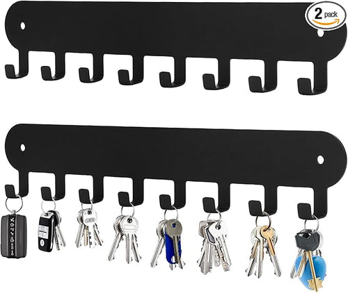 2 Pack Key Holder for Wall, Key Hooks by Suzurana