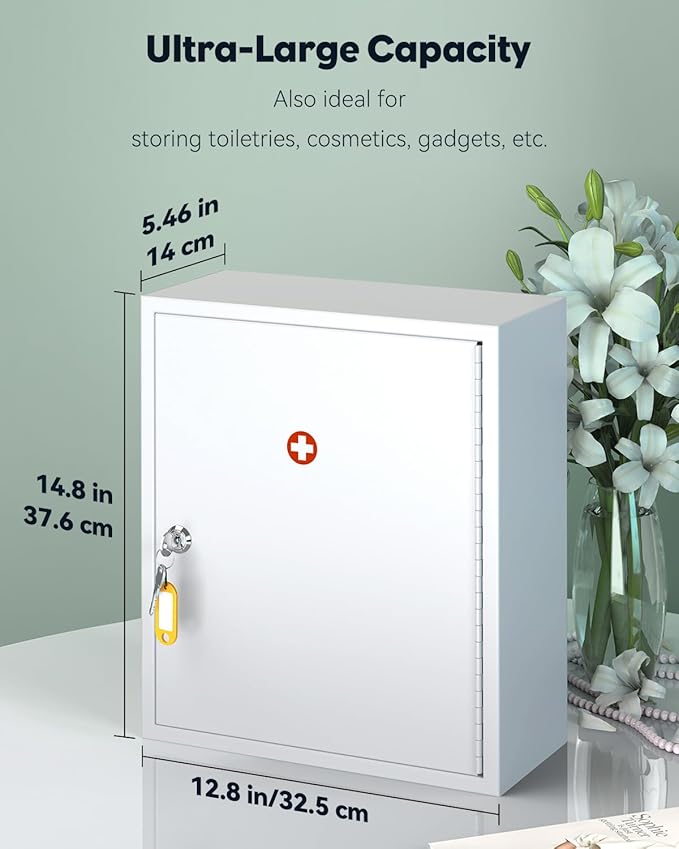 Uniclife Wall Mount Medicine Cabinet - Image 2