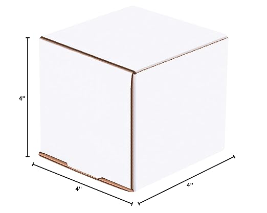 BOX USA Shipping Boxes Small 4"L x 4"W x 4"H, Moving and Storage - Image 9