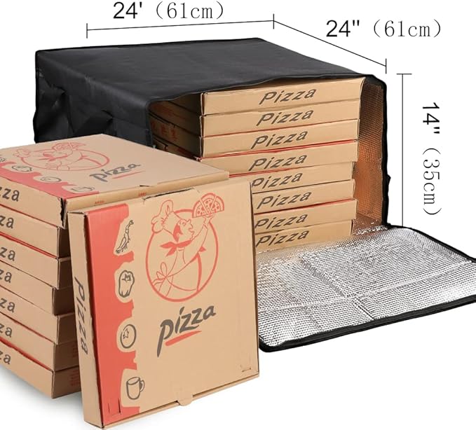 Musbus 24'x24'x14' Pizza Carrier Insulated Bags Large - Image 5