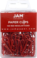 JAM PAPER Colorful Standard Paper Clips by JAMPaper