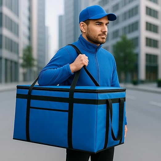 XXXL Insulated Food Delivery Bag Cooler Bags Keep Food Warm Catering Therma - Image 3