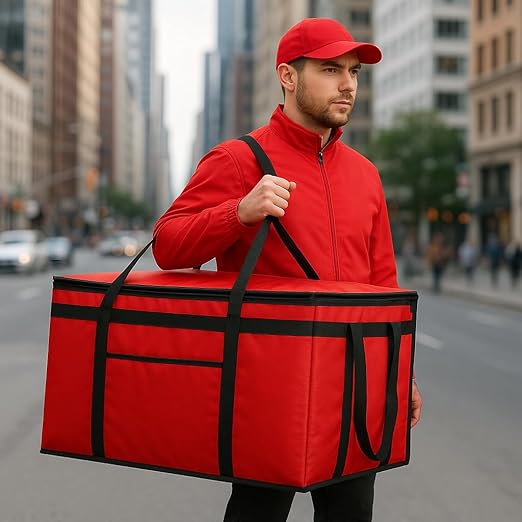 Extra Large XXXL Insulated Food Delivery Bag Cooler Bags Keep Food Warm - Image 4