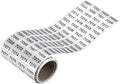 MECCANIXITY 7001 to 8000 Consecutive Number Stickers Inventory Label Black by MECCANIXITY