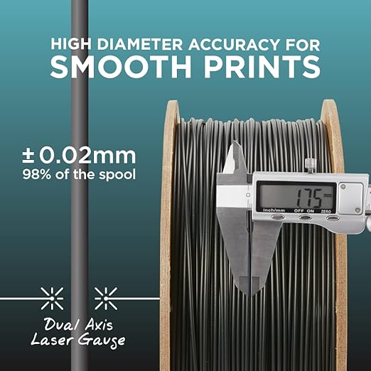 Polymaker PLA Filament, Cream 3D Printing PLA Filament 1.75mm 1kg - Image 5