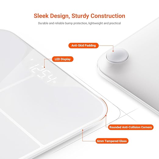 iHealth Nexus Smart Scale for Body Weight Bluetooth, Digital Bathroom Scale - Image 9