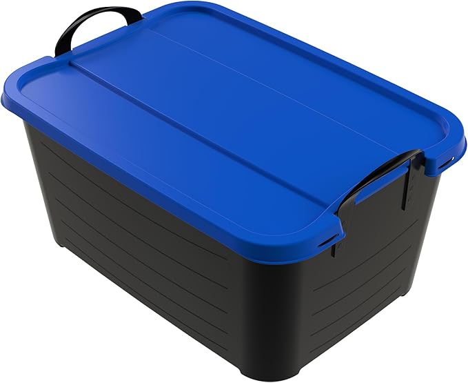 Life Story 6 Pack Heavy Duty Stackable Storage Bin, 55 Quart Home Organizer - Image 2
