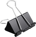 80 PCS 2 inch Binder Clips Extra Large Black Clips Office Supplies Black Paper by Lechay